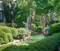A mixture of sun and shade in the garden poses many maintenance challenges.