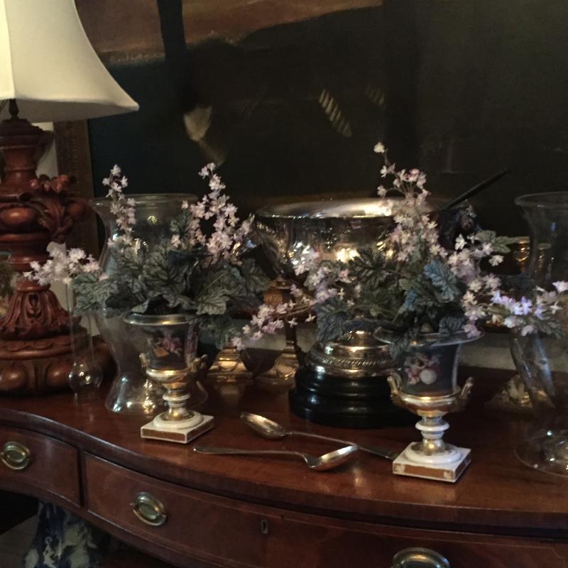 Faux Heuchera in porcelain vases
  : Faux Plants and Flowers : CITYSCAPES® Landscaping Inc.