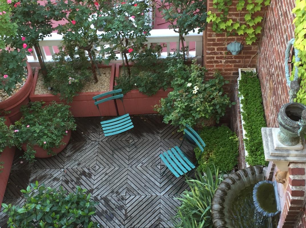 Same rooftop garden changed a few years later. : Rooftop and Balcony Gardens : CITYSCAPES® Landscaping LLC